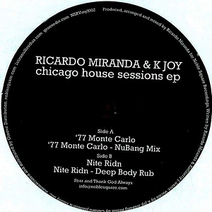 Ricardo Miranda & K. Joy - Chicago House Sessions EP