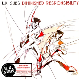 UK Subs - Diminished Responsibility Black Vinyl Edition
