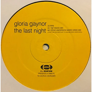 Gloria Gaynor - The Last Night