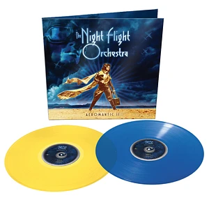 The Night Flight Orchestra - Aeromantic II Yellow-Blue Bi-Colored Vinyl