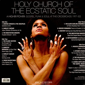 Soul Jazz Records presents - Holy Church: Gospel, Funk & Soul 1971-83 Record Store Day 2023 Red Vinyl Edition