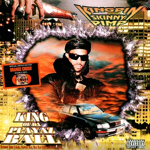 Kingpin Skinny Pimp - King Of Da Playaz Ball Orange Crush Vinyl Edition