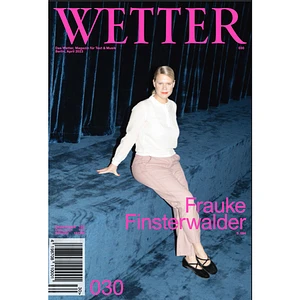 Das Wetter - Ausgabe 30 - Frauke Finsterwalder Cover