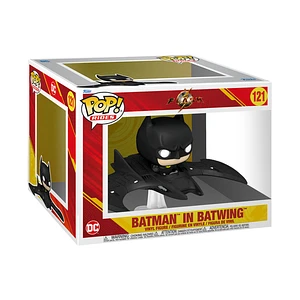 Funko - POP Ride SUPDLX: The Flash - Batman w/ Batwing