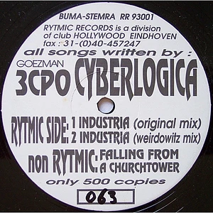 3CPO Cyberlogica - Industria / Falling From A Churchtower