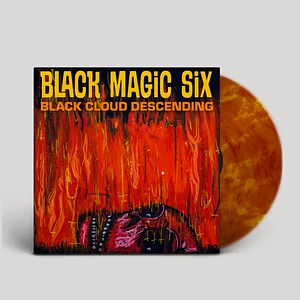 Black Magic Six - Black Cloud Descending Red/Yellow Marbled Vinyl Edition