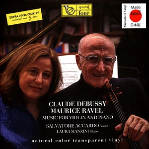 Salvatore Accardo & Laura Manzini - Music For Violin And Piano Transparent Vinyl Editionent Vinyl Edition