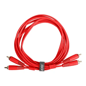 UDG - Ultimate Audio Cable Set RCA - RCA Red Straight 1,5m