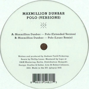 Maxmillion Dunbar - Polo (Versions)