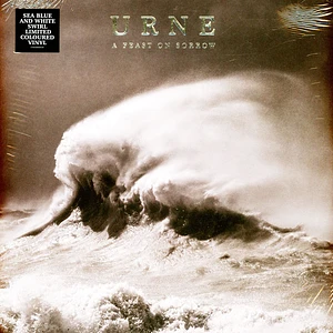 Urne - A Feast On Sorrow Blue And Black Swirl Colored Vinyl Edition
