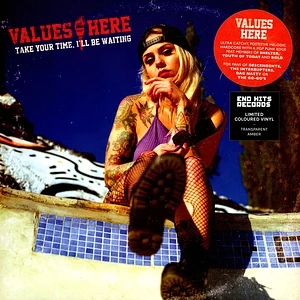 Values Here - Take Your Time Transparent Amber Vinyl Edition