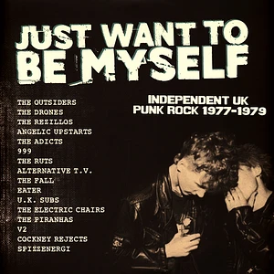 V.A. - Just Want To Be Myself-Uk Punk 1978-82 Black