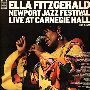 Ella Fitzgerald - Newport Jazz Festival Live At Carnegie Hall, July 5, 1973