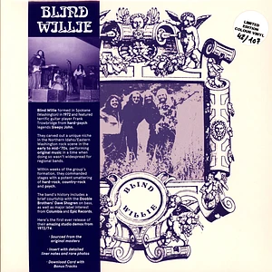 Blind Willie - Blind Willie Blue Vinyl Edtion