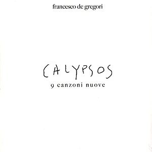 Francesco De Gregori - Calypsos Black Vinyl Edition