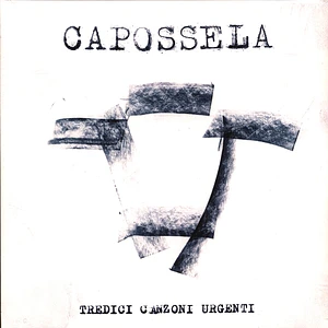 Vinicio Capossela - Tredici Canzoni Urgenti Orange Vinyl Edtion
