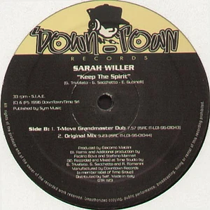 Sarah Willer - Keep The Spirit