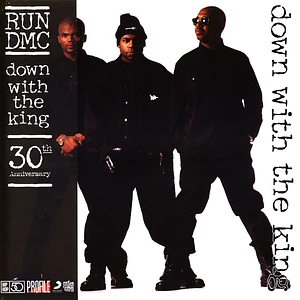 Run DMC - Down With The King: 30th Anniversary Red White & Black Vinyl Edition