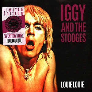 Iggy and The Stooges - Louie Louie Black Gold Splatter Vinyl Edition