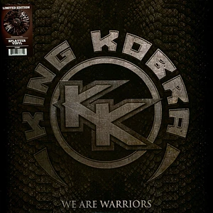 King Kobra - We Are Warriors Silver Black Splatter Vinyl Edition