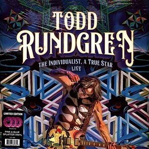 Todd Rundgren - The Individualist, A True Star Live Pink Blue Splatter Vinyl Edition