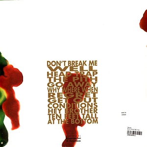 Samiam - Billy Green Red Vinyl Edition Black Splatter Vinyl Edition