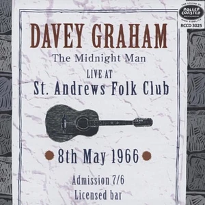 Davy Graham - Live At St. Andrews Folk Club 8th May 1966