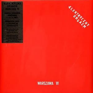 Elektricni Orgazam - Warszawa 81 Red Vinyl Edtion