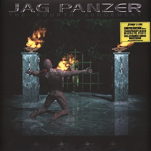 Jag Panzer - The Fourth Judgement Transparent / Black Marbled Vinyl Edition