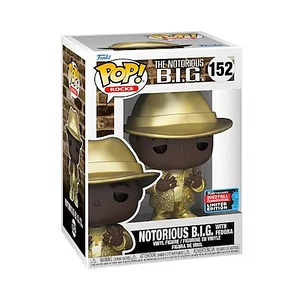 Funko - POP Rocks: Biggie - Biggie w/ Fedora (GD)