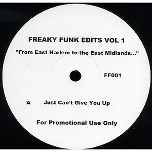 Unknown Artist - Freaky Funk Edits Vol 1