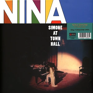 Nina Simone - Nina Simone At Town Hall Colored Vinyl Edition
