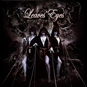 Leaves' Eyes - Myths Of Fate White / Black Marbled Vinyl Edition