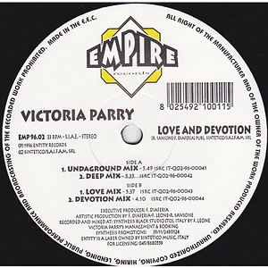 Victoria Perry - Love And Devotion