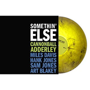 Cannonball Adderley - Somethin' Else Yellow Marble Vinyl Edition