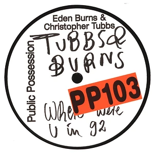 Burns & Tubbs - Burns & Tubbs Volume III