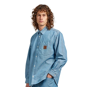 Carhartt WIP - Menard Shirt Jac "Monsey" Herringbone Denim, 11.4 oz