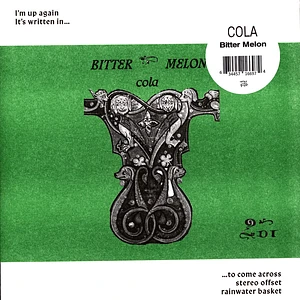Cola - Bitter Melon Flexi Disc Single