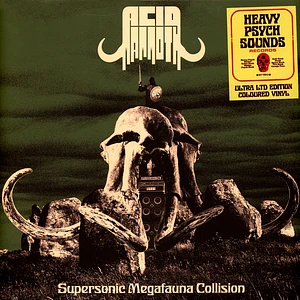 Acid Mammoth - Supersonic Megafauna Collision Transparent Green Splattered Vinyl Edition