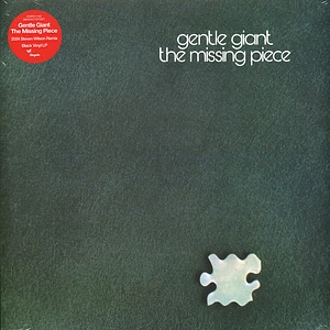 Gentle Giant - The Missing Piece Black Vinyl Edition