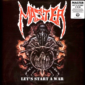 Master - Let's Start A War transparent Red Vinyl Edition