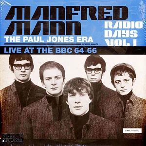 Manfred (With Paul Jones) Mann - Radio Days Vol.1 Black
