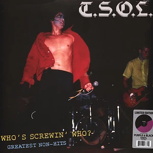 T.S.O.L. - Who's Screwing Who - Greatest Non-Hits Purple Black Vinyl Edition