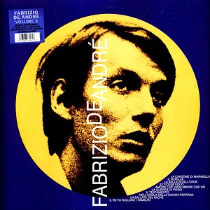 Fabrizio De Andre' - Volume 3 Black Vinyl Edition