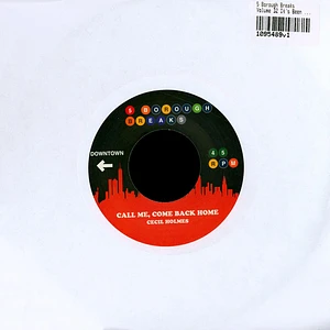 5 Borough Breaks - Volume 32 It's Been A Long Time / Call Me Come Back Home