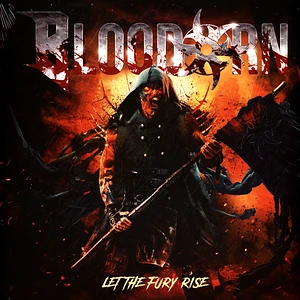 Bloodorn - Let The Fury Rise Orange Black Marbled Vinyl Edition