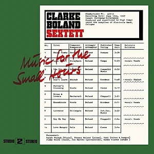 Clarke-Boland Sextett - Music For The Small Hours