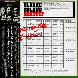 Clarke-Boland Sextett - Music For The Small Hours