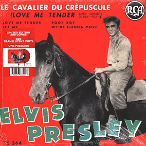 Elvis Presley - Le Cavalier Du Crepuscule Red Translucent Vinyl Edition