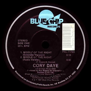 Cory Daye - Middle Of The Night